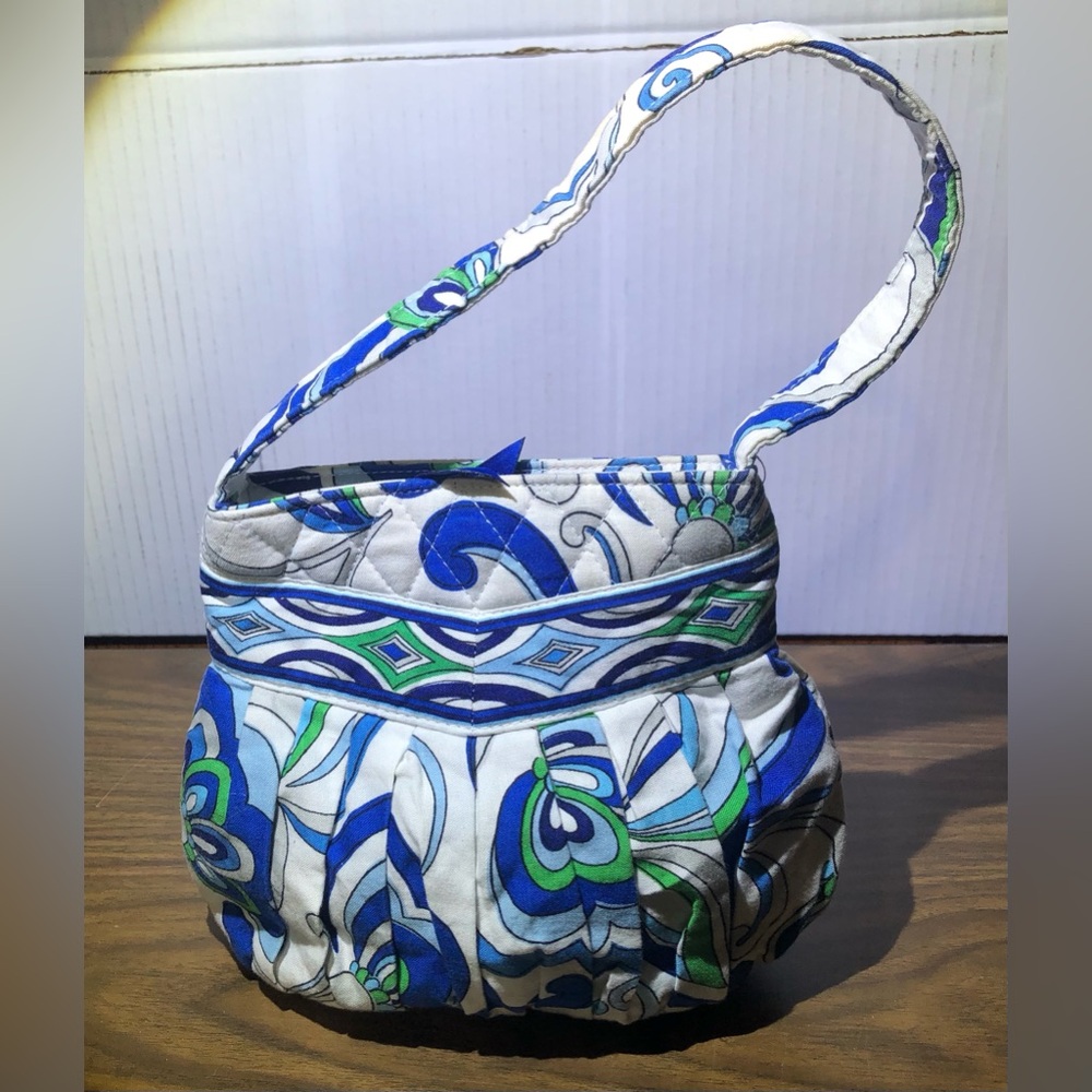 Vera Bradley RETIRED small purse Mediterranean Blue